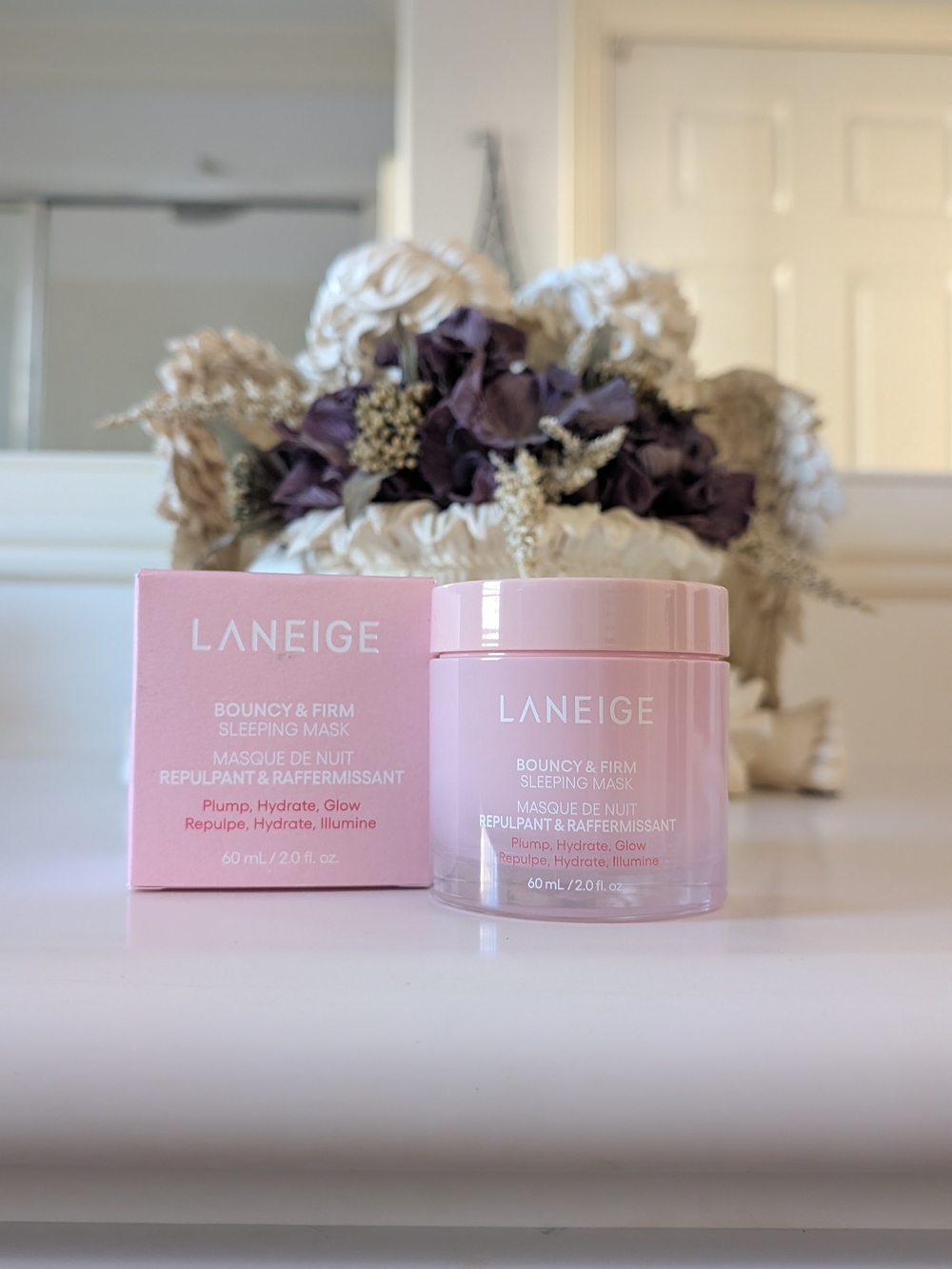 Laneige Bouncy & Firm Sleeping Mask - Pink
